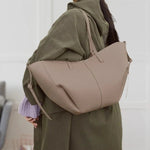 Marlene Vintage Faux Leather Large Tote Bag