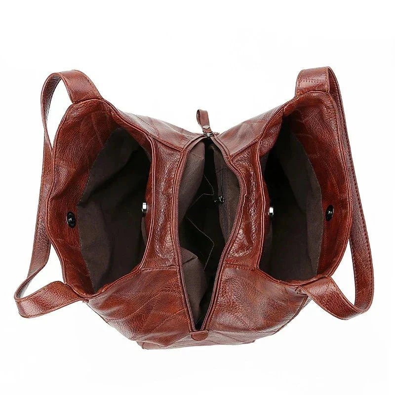Lena Vintage Leather Hobo Bag