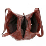 Lena Vintage Leather Hobo Bag
