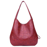 Lena Vintage Leather Hobo Bag