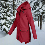 Emilia Hooded Rain Jacket with Zip Pockets