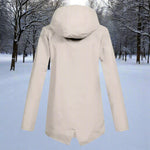 Emilia Hooded Rain Jacket with Zip Pockets