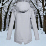 Emilia Hooded Rain Jacket with Zip Pockets