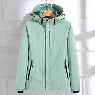Hannah Waterproof Rain Jacket with Detachable Hood