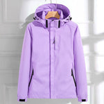 Hannah Waterproof Rain Jacket with Detachable Hood