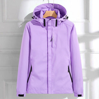 Hannah Waterproof Rain Jacket with Detachable Hood