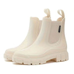 Katharina Waterproof Slip-On Chelsea Boots with Block Heel