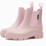 Katharina Waterproof Slip-On Chelsea Boots with Block Heel