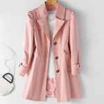 Elfriede Tailored Blazer Trench Coat