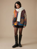 Charlotte Quilted Multicolor Patchwork Jacket