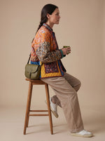 Charlotte Quilted Multicolor Patchwork Jacket