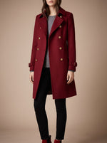 Clara Double-Breasted Wool Coat