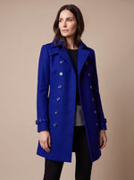 Clara Double-Breasted Wool Coat