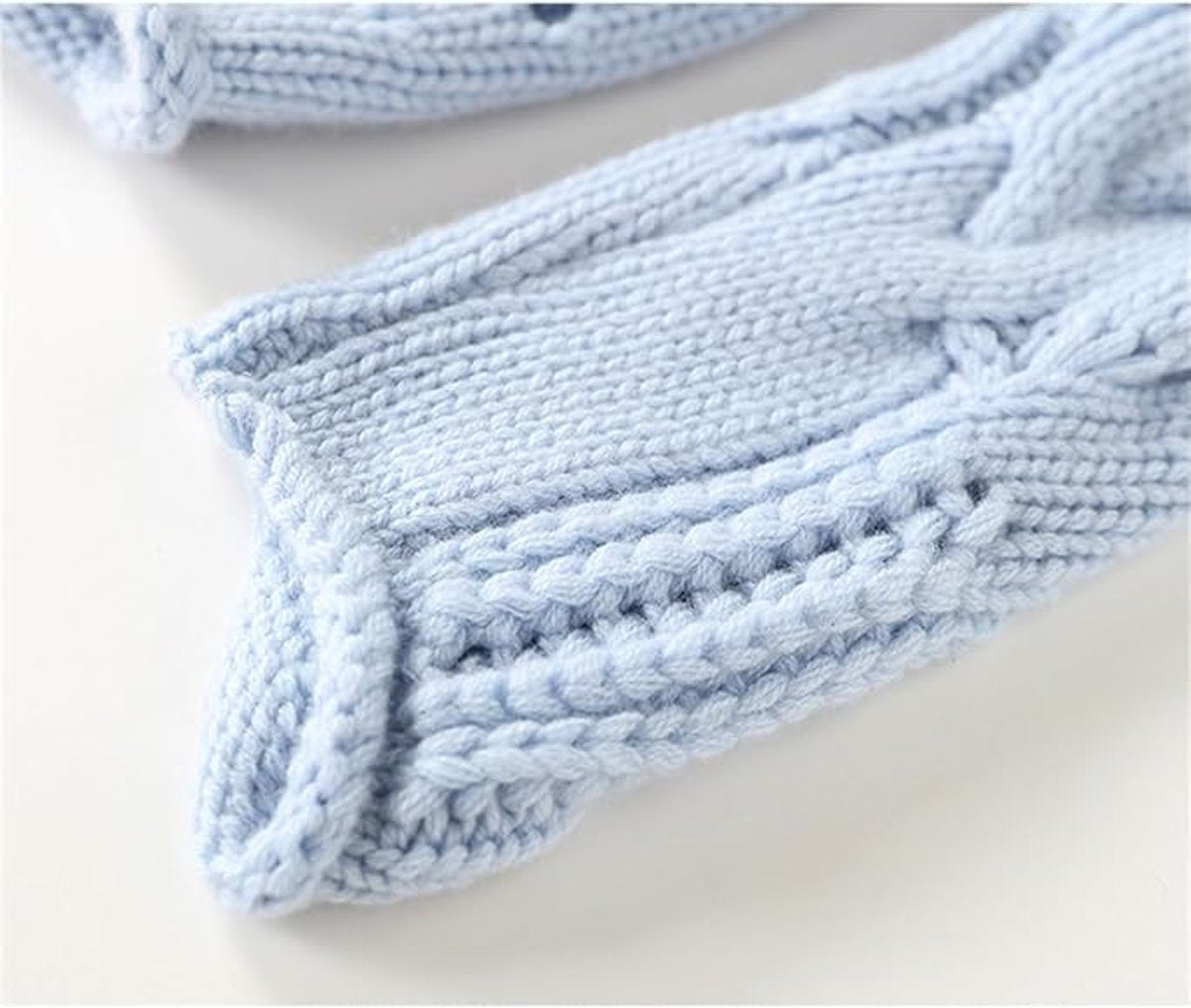 Marie Cable-Knit Turtleneck Sweater
