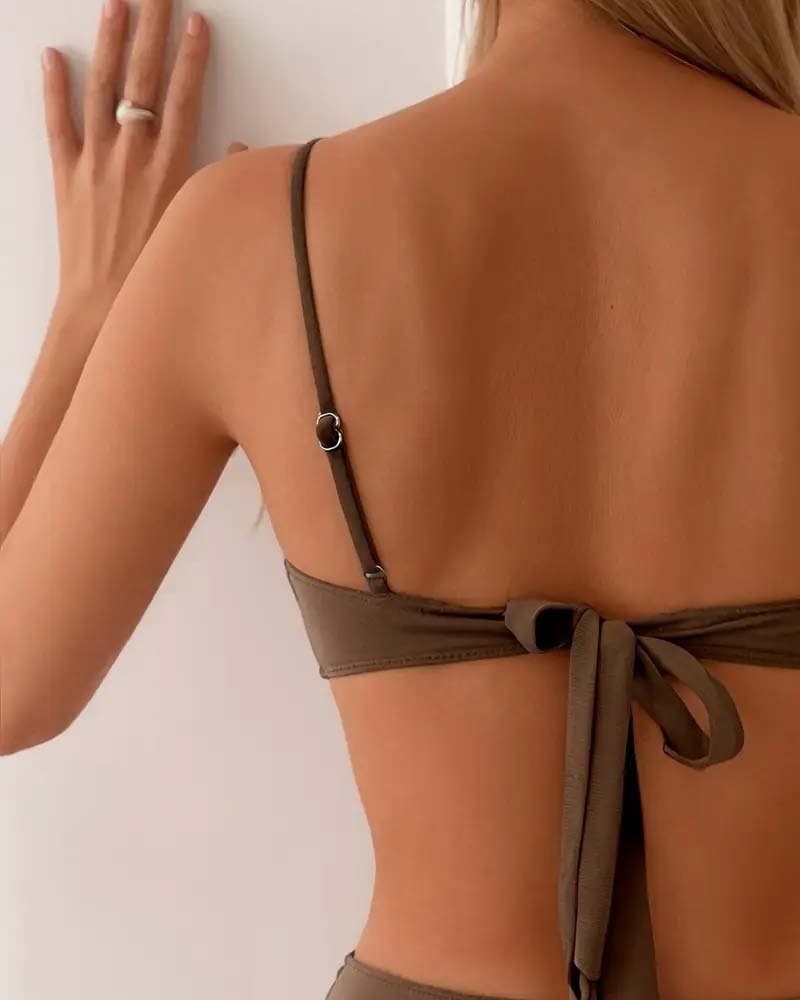 Luisa Two-Piece Bandeau Bikini Set