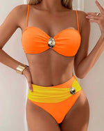 Luisa Two-Piece Bandeau Bikini Set