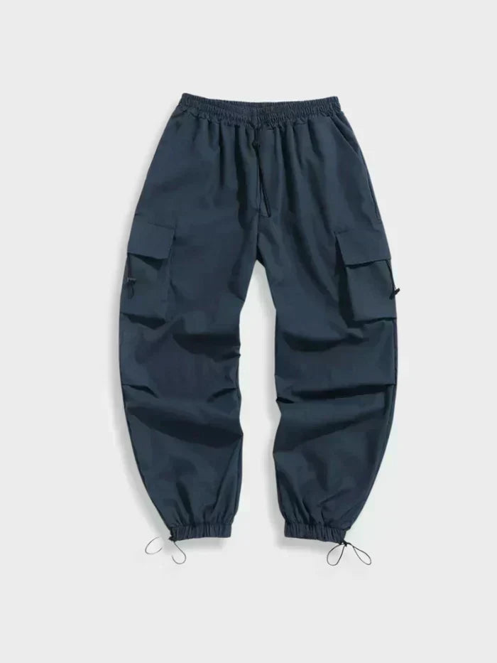 Michael Wide-Leg Cargo Street Pants