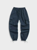 Michael Wide-Leg Cargo Street Pants