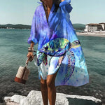 Helga Casual Summer Shirt Dress