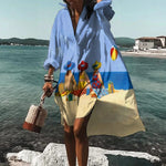 Helga Casual Summer Shirt Dress