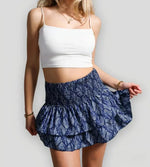Nicole Skirt-Style Spring Mini Dress