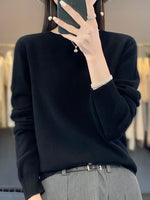 Kirsten Classic Long Sleeve Knit Sweater
