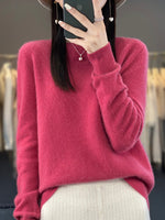 Kirsten Classic Long Sleeve Knit Sweater