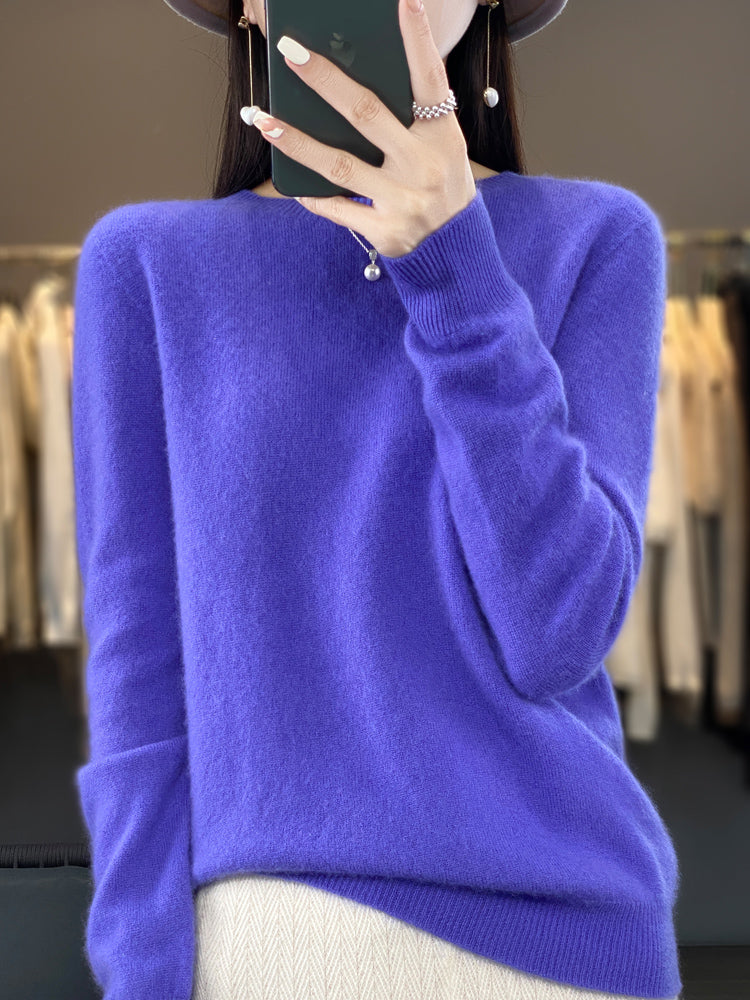 Kirsten Classic Long Sleeve Knit Sweater