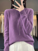 Kirsten Classic Long Sleeve Knit Sweater