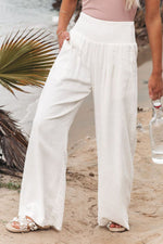 Johanna High-Waist Wide-Leg Pants