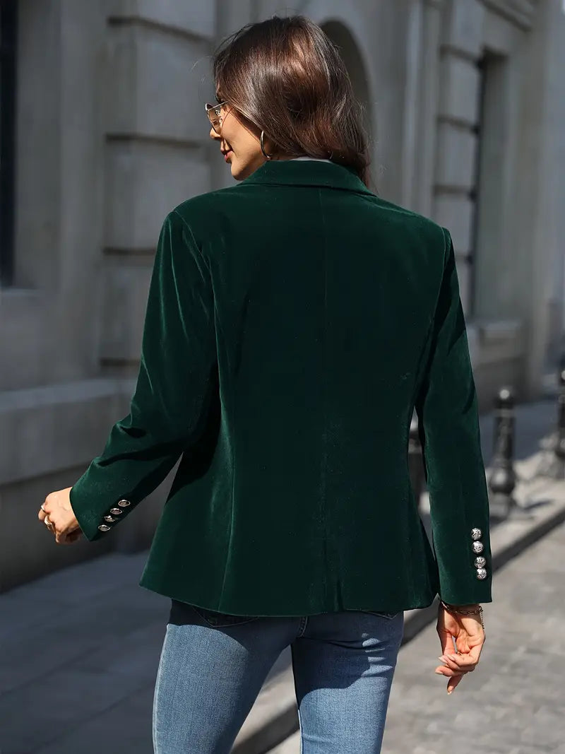 Sabina Classic One-Button Blazer