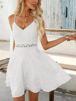Marie Floral Lace A-Line Cocktail Dress
