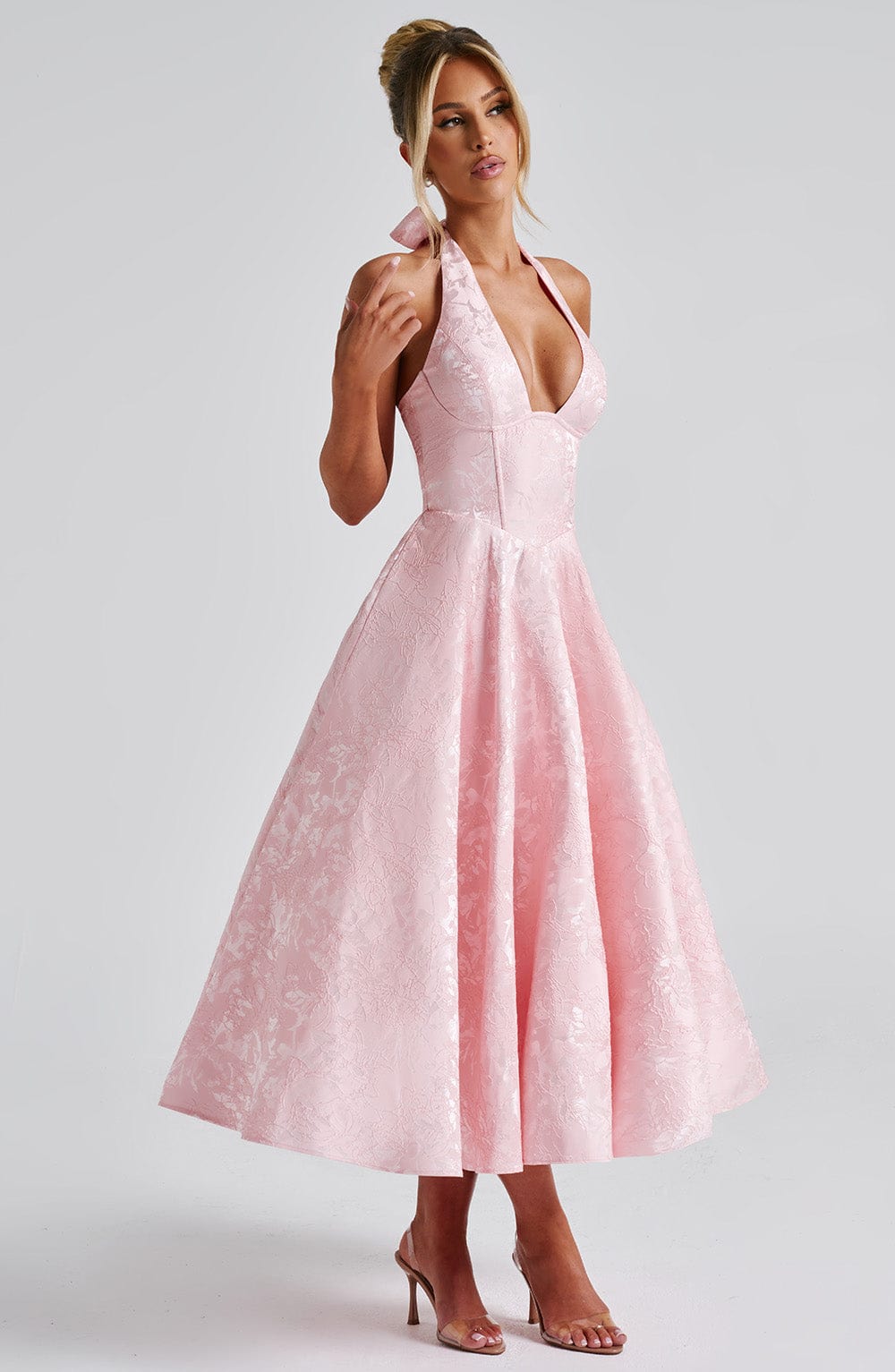 Kerstin Halter Midi Wedding Guest Dress