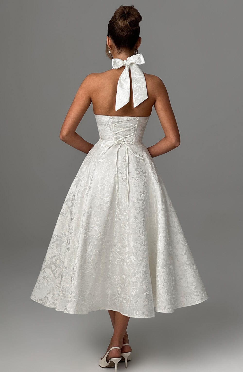 Kerstin Halter Midi Wedding Guest Dress