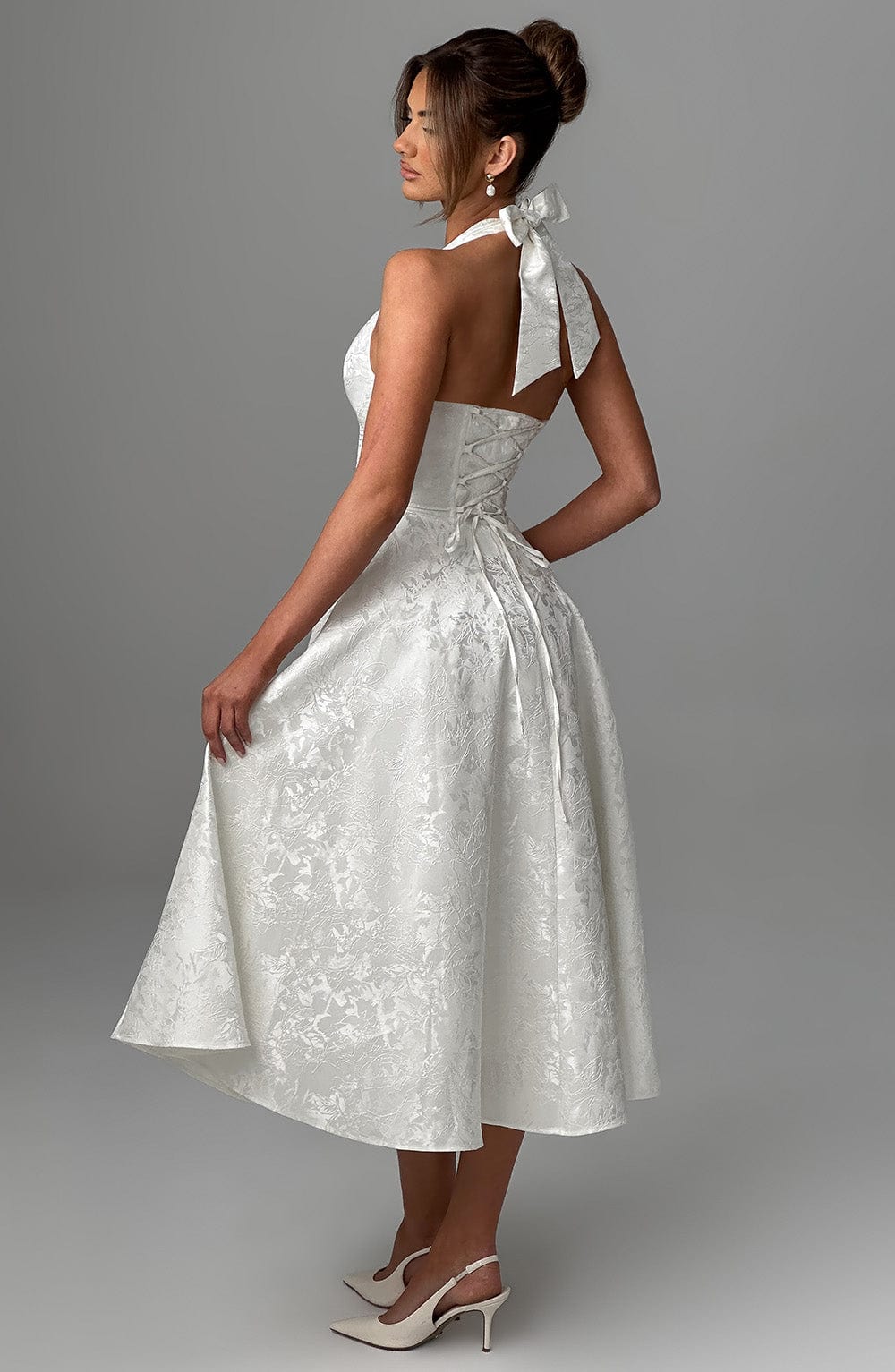 Kerstin Halter Midi Wedding Guest Dress