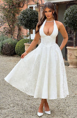 Kerstin Halter Midi Wedding Guest Dress