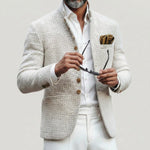 Fabian Tailored Button-Front Cardigan