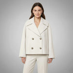 Lena Double-Breasted Oversized Coat