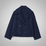 Lena Double-Breasted Oversized Coat
