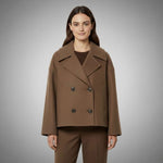 Lena Double-Breasted Oversized Coat