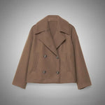 Lena Double-Breasted Oversized Coat