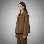 Lena Double-Breasted Oversized Coat