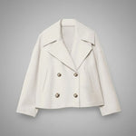 Lena Double-Breasted Oversized Coat