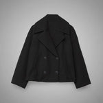 Lena Double-Breasted Oversized Coat