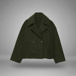 Lena Double-Breasted Oversized Coat