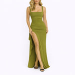 Johanna Maxi Dress with Leg Slit