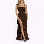 Johanna Maxi Dress with Leg Slit
