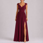 Amelie Lace Maxi Wedding Guest Dress