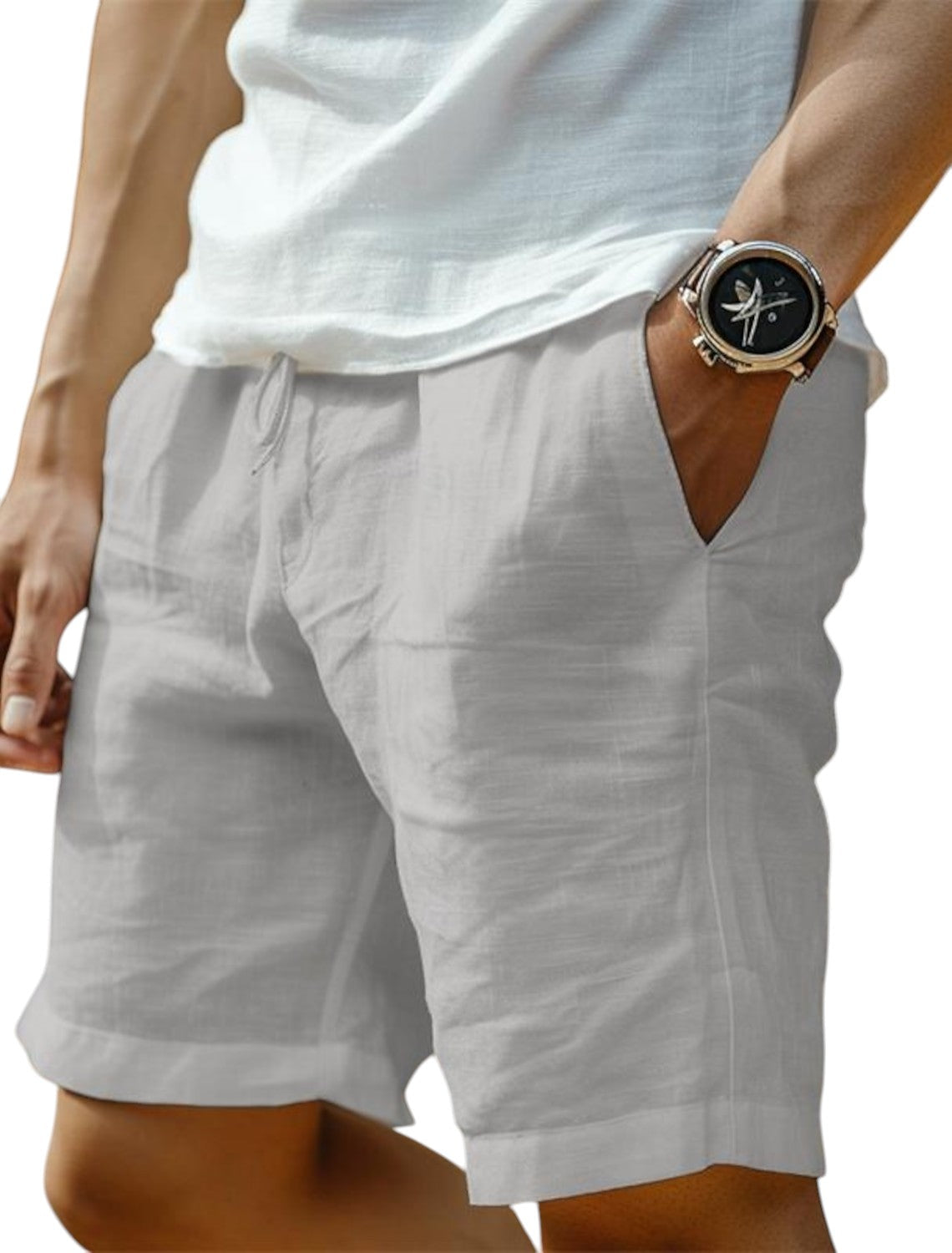 Malte Relaxed Fit Drawstring Shorts