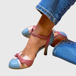 Valerie | Comfort Heeled Sandals Open Toe